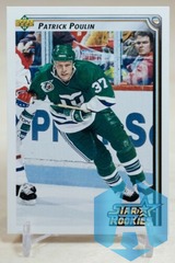 Patrick Poulin 1992-93 Upper Deck Star Rookies #416 Hartford Whalers